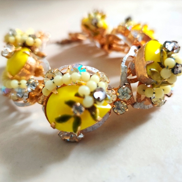 Original by Robert Chartreuse Yellow "Lemon" bracelet - Picture 5 of 16